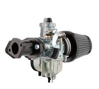 Carburetor Carb VM22 for Predator 212cc 196cc for CT200U for BT200X for Mini Bike KT196 Go Kart GX160 GX200 6.5hp Engine Air Filter(Black)
