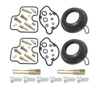 Carburetor Choke Kit For CB500S 1998-2002 CB 500 500S CB500 Fuel Float Parts Cylinder Carb Rebuild Motorcycle Carburetor Repair Kit(Color 4)