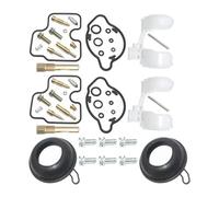 Carburetor Choke Kit For CB500S 1998-2002 CB 500 500S CB500 Fuel Float Parts Cylinder Carb Rebuild Motorcycle Carburetor Repair Kit(Color 1)