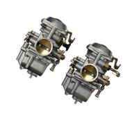 Carburetor Compatible With Suzuki For DR250 For GN250 For GN300 Roketa Jianshe JS400-7 Hensim HS400 Scout 300CC-400CC Motorcycle Carb Carburetor Assembly(Cable)