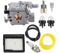 Carburetor CS301 WT-589 Replacement For 90076 90149Y Compatible With CS301 CS305 CS306 CS340 CS341 CS345 CS3000 CS3400 CS3450(GRAY)