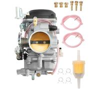 Carburetor CV40 Carb with Extra Main Jets Slow Jets for Harley Davidson Dyna Sportster 883 1200 Heritage Softail Electra Glide Fatboy & More