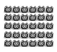 Carburetor Diaphragm Gasket Set Durable Rubber Iron Material Replacement Parts For ZAMA 2500 3800 4500 5200 5800 Chainsaw Carburetor 30Pcs