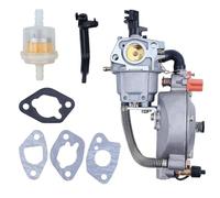 Carburetor Dual Fuel Conversion Kit For GX160 168F Generator Natural Gas Gasoline Replacement Carburator Gasket Motorcycle Carbureto