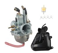 Carburetor Fit for Polaris For Predator For 50 2004 2007 Scrambler For 50 90 2001 2003 90 2001 2006 with Air Filter Box Fuel Filter and 4 Clamps