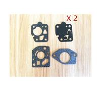 Carburetor Fit For T320 SV100 PHV100 49.6CC 2.2KW Engine Sprayer Tea Harvester Trimmer(2 X Carb repair kit)