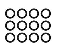 Carburetor float bowl gasket For Many Briggs & Stratton engines Replaces B&S 498260 271716 (Pack of 12)