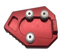 Carburetor For CB1000R For CB 1000R ABS 2008-2016 Motorcycle Accessories Side Stand Extender Support Plate Extension Pad Motorbike(Red)