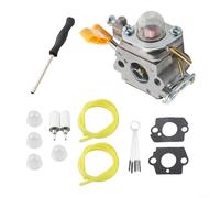 Carburetor For Homelite UT26HBV UT26HBVEMC 26B Blower Vacuum Engine Compatibility With 25cc And 30cc Models