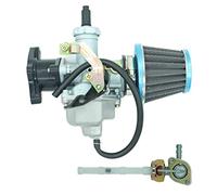 Carburetor For Honda ATC185 ATC185S ATC200 ATC200X ATC200S ATC200E 1980-1987, fit for Honda TRX250 TRX250EX Recon With Air Filter/Intake Manifold Boot/Fuel Petcock Assembly