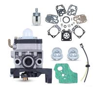Carburetor for Honda GX35, Gasket Kit for HHT35, Engine Repair for Trimmer with for CARB Replacement and Fuel Line Assembly Compatible with GX35 HHT35S Motor