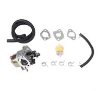 Carburetor for lawn mower replacement 12A26MC755 12A44MC055 12A44MZ255 engine compatible with 75110310 95110310 includes fuel pipe and gasket kit