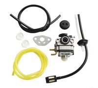 Carburetor for Mitox Models Full Kit Including Gasket, Fuel Line Filter, and Bulbs