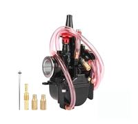 Carburetor For P&W&K 21 24 26 28 30 32 34mm For Mikuni Power Jet Dirt Bike Motocross Flat Curtain Carburetor For C Series Cub Air-cooled Water -cooled Engine.