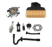 Carburetor for Stihl 021 023 025 MS210 MS230 MS250 Chainsaw Carb with 1123 160 1650 Air Filter Ignition Coil Fuel Line Tune Up Kit Replace Walbro WT-215