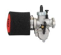 Carburetor For Suzuki 100-150cc Minimoto Pitbike Nibbi Motorcycle PE Racing Carburetor Foam Air Filter Kit PE17/19/22/24mm Jets Carb Motorbike Carburetor(PE22mmRacing Kit)
