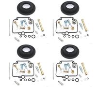 Carburetor For Suzuki GSF400 For Bandit GK75A Repair Kit Pilot Screw Jet Needle Float Valve Gasket Vacuum Diaphragm valve gasket(Style3)