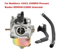 Carburetor for Workforce 163CC 2500PSI Pressure Washer Generator, Replacement Part 099980132005, with Handle and Oil Pipe