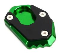Carburetor For Z900 For Z900rs 2017-2023 Anti-slip Motorbike Side Stand Plate Sidestand Pad Enlarge Kickstand Foot(Green)
