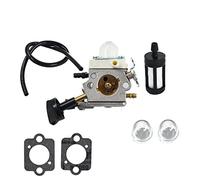 Carburetor Fuel Filter Spark Plug Kit For Stihl SH56 SH56C SH86 SH86C BG86 Replace For ZAMA C1M-S261B Leaf Blower Carburetor Trimmer