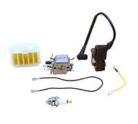 Carburetor Ignition Coil Air Filter Kit Chainsaw,for Zama, for Husqvarna, 353 340 350 345 346 XP, for JONSERED, 2141 2145 2149 2150 CS2141 2 Stroke Carburettor Kit