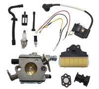 Carburetor Ignition Coil Spark Pl-g Kit 11231200605 Walbro WT286 Fit for St-l 021 023 025 MS230 MS250 MS210 021 025 Model Replacement Chainsaw Parts
