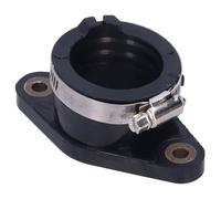 Carburetor Intake Manifold Boot 16210 HN5 671 High Strength Aluminum Alloy Rubber Carb Intake Boot for TRX350 FE FM TE TM Rancher 350 Direct Replacement