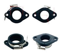 Carburetor Intake Manifold Connector Throat VM24 PE28 Engine 35mm 40mm Compatible With Motorcycle Custom Car(40MM)