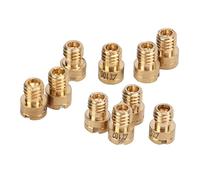 Carburetor Jet Kit, 10 Pcs Main Jet Carburetor Carb Main Nozzle 82-105 for GY6 139QMB Scooter Moped Carburetor Accessories carburetor accessories carburetor accessories