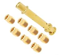 Carburetor Jet Kit for Predator 212cc Aftermarket Replacement with 7 Main Jets and GX140 Emulsion Tube for Improved Fuel Delivery