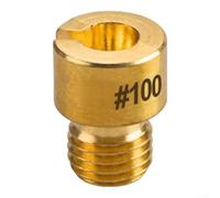Carburetor Jet Kit Main Nozzle Set for Mikuni for hs for hsr for tm for vm Carburetors Precision Tuning Racing Injector Sizes 90-280(#100)