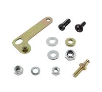 Carburetor Kickdown Throttle Bracket Kit fits GM THM 200 / THM 200C (MV9) / THM 200-R4 (MW9) / GM 4L60 and Ford AOD transmissions For Edelbrock/Carter Carburetors - TV Cable Corrector Kit