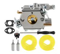 Carburetor Kit 309376002 for RY3714 RY3716 Chainsaw with Fuel Filter, Bulb, Screwdriver, Fuel Lines, Gaskets - Precision Fit Replacement Part for Enhanced Performance