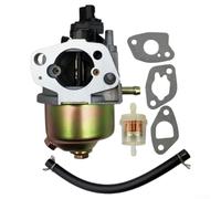Carburetor Kit 951-10838 for 1P65F & 1P65MC 139cc Lawn Mower Engines - 6-Piece Metal Replacement Kit with Fuel Pipe, Filter and Gaskets, Compatible
