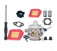 Carburetor Kit Compatible with 4147-120-0625 Metal 11-Piece Set for FS240 FS240R FS240RC FS260 FS260R FS260RC FS340 Trimmers and Brushcutters Equipment Repl