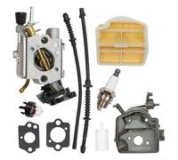 Carburetor Kit Compatible with For 445 450 Chainsaw Units That Require C1M EL37B Carburetor Form Factor