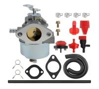 Carburetor Kit Compatible with HM70 HM80 HMSK80 HMSK90 HM100 HMSK100 Engines and TRS Series Snow Blowers for Reliable Fuel Air Mixture Delivery