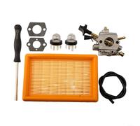 Carburetor Kit for BR800, BR800X, BR800CE Leaf Blower - Direct Replacement with Air Filter, Fuel Line, Gaskets, and Primer-Bulb - Model 4283-120-0601