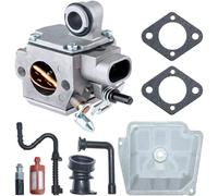 Carburetor Kit for MS 361, MS 361 C, AUMEL Carburetor + Gaskets + Air Filter + Oil Filter + Fuel Hose + Intake Manifold MS361 Chainsaw Accessory Spare Parts