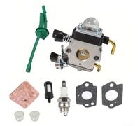 Carburetor Kit for Stihl-FS85 FS45 FS38 HS45 KM55 HL55 String Trimmer Weed-Eater Lawn Mower Engine Replacement Carbs Fuel Line Air Filter Tune-up Kit Spark-Plug