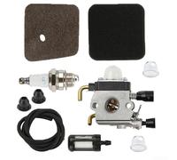 Carburetor Kit for Stihl-HS45 Hedge Trimmer FC55 FS310 Models, Replacement Carburetor with Air Filter Fuel Filter Fuel Line Kit