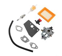 Carburetor Kit for String Trimmers, 1-Set with Gaskets, Air Filter, Fuel Filter, Shut-Off Valve & Fuel Line, Enhanced Performance, Easy Installation, Lawn Care Maintenance