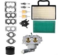 Carburetor Kit For V-Twin Engine, 20-25HP,Compatible With 791230 405777, 406777 MIA10632 LA150 LA130 L120 Replaces 799230 699709 499804 With Filters