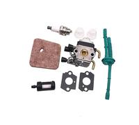 Carburetor Kit FS85 String Trimmer Weed Eater Air Fuel Filter Line Gasket Carb For STIHL FS38 FS45 FS46 FS55 KM55 HL45 FS45C(9PCS)