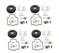 Carburetor Kit Motorcycle Carburetor Repair Kit For K&awasaki ZXR750 1989-1995 ZXR 750 Configure Vacuum Diaphragm And Float Replacement Carb repair(4 sets)