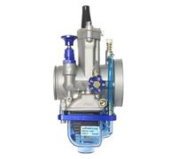 Carburetor Kit Motorcycle For RACING Carburetor Transparent Blue Bottom Cover For PWK 24mm 26mm 28mm 30mm 32mm 34mm(32MM)