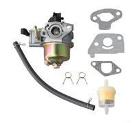 Carburetor Kit Replacement For Mountfield for RS100 Engine HP164 HP414 SP164 SP414, With Fuel Pipe Filter Gaskets And Spring Clips, Engine Repair Kit