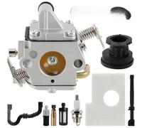 Carburetor Kit Replacement for MS170 MS180 017 018 Chainsaw, Compatible with Part 1130 120 0603, Precision Engineered Gas Saw Repair Parts(Two)