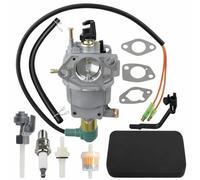 Carburetor Kit with Air Filter Gaskets Spark Plug for GP5000 GP6500 GP6500E GP7500E 5KW 5.5KW 6.5KW Generator