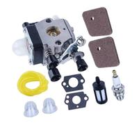 Carburetor Kit with Air Fuel and Fuel Line for Stihl HS45 FC55 FS310 Hedge Trimmer